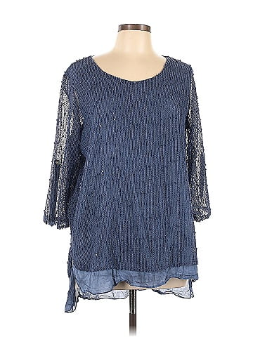 Hannah 3/4 Sleeve Blouse (view 1)