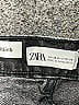 Zara Stars Black Denim Shorts Size 2 - photo 3