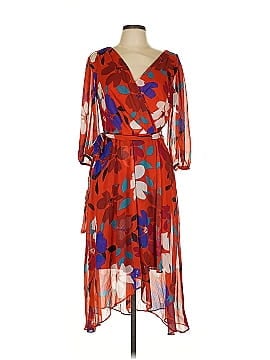 Chaps fashion wrap dress