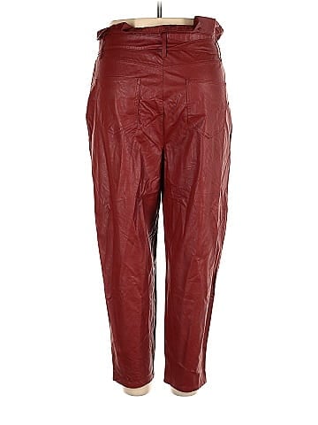 Who What Wear Faux Leather Pants (view 2)