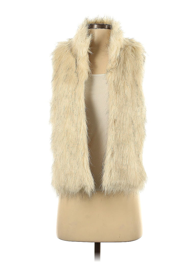 IVORY FUR VEST main image 0