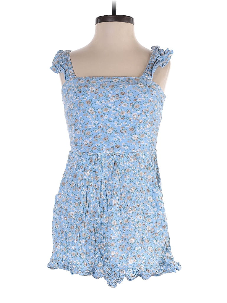 Pre-owned Rsq Romper In Blue