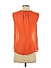 BCBGMAXAZRIA 100% Polyester Orange Sleeveless Blouse Size S - photo 2