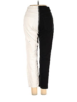 Revice Women's Sz 30 Uptown Twister Skinny Jeans High Waist shops Black/White Bleached