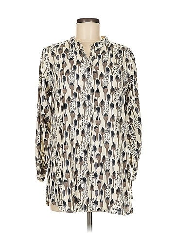 Rock Flower Paper Long Sleeve Blouse (view 1)