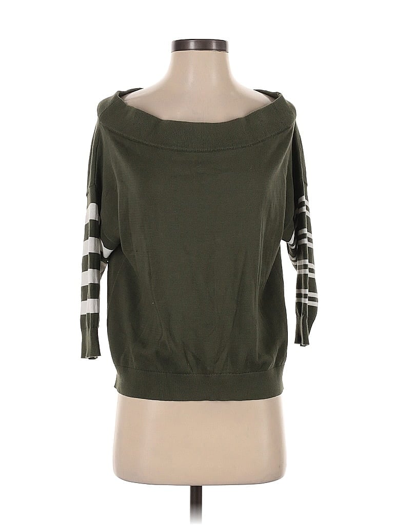 Pre-owned Express Sweatshirt In Green
