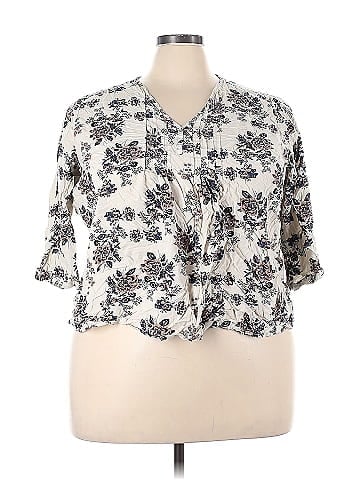 Fun2Fun 3/4 Sleeve Blouse (view 1)