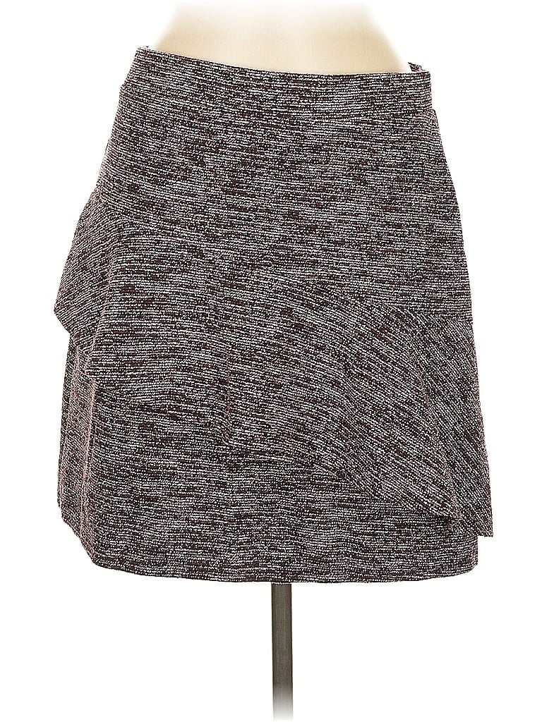 Pre-owned Ann Taylor Loft Casual Skirt In Gray