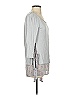 Lauren Conrad Gray 3/4 Sleeve Top Size XS - photo 4