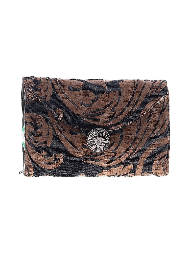 Assorted Brands Paisley Brown Makeup Bag One size - photo 1