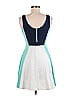 Express Outlet Color Block White Cocktail Dress Size M - photo 2