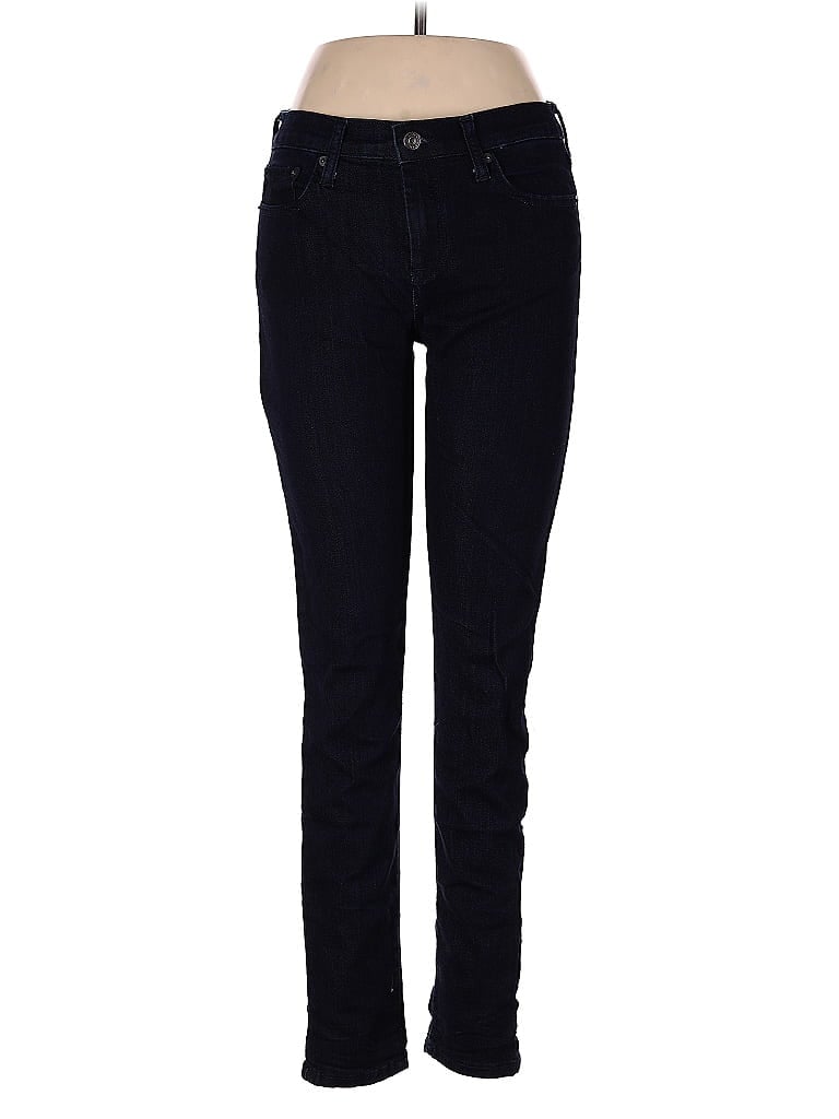 Pre-owned Banana Republic Factory Store Jeans In Black