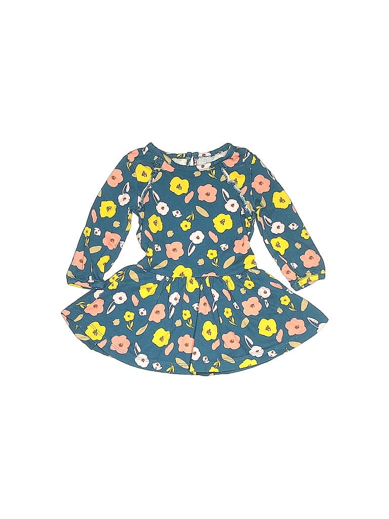 Just One You Made by Carter's 100 Cotton Blue Dress Size 6 mo 40