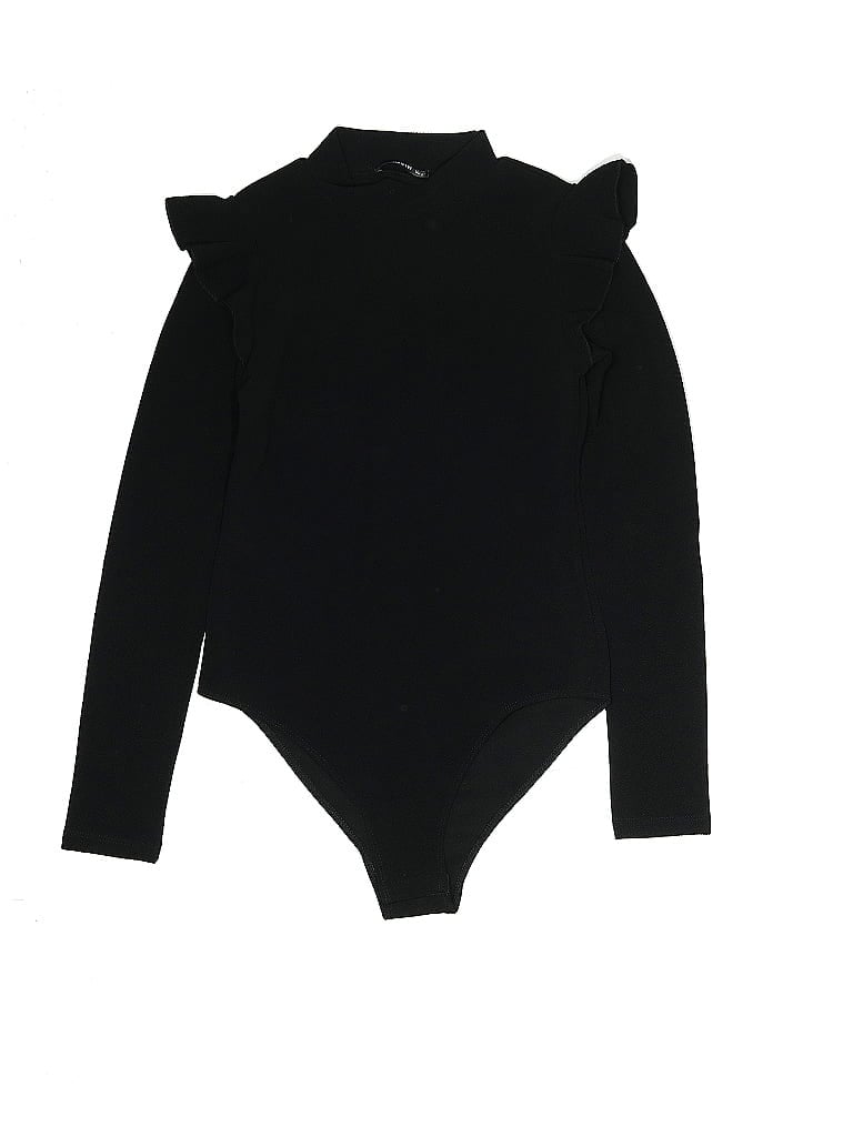 Pre-owned Shein Bodysuit In Black