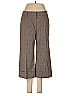 Elie Tahari Plaid Brown Dress Pants Size 8 - photo 1