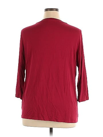 Lord & Taylor 3/4 Sleeve T-Shirt (view 2)