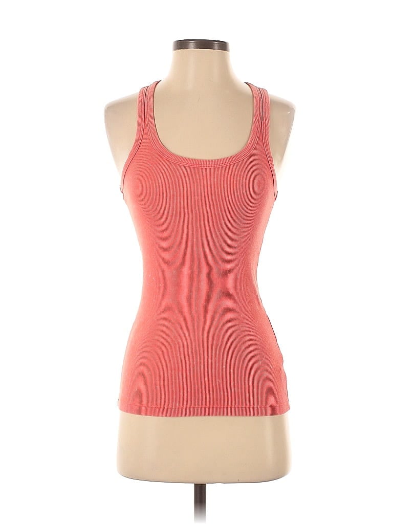 Pre-owned Aerie Active Tank Top In Orange