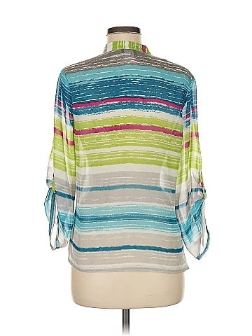 Dots 3/4 Sleeve Blouse (view 2)
