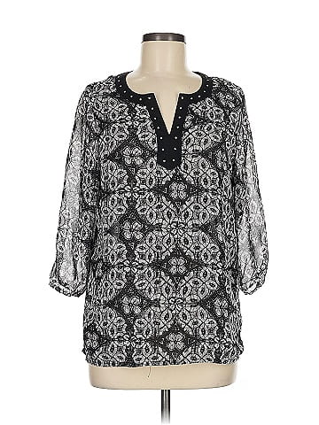 Cathy Daniels 3/4 Sleeve Blouse (view 1)
