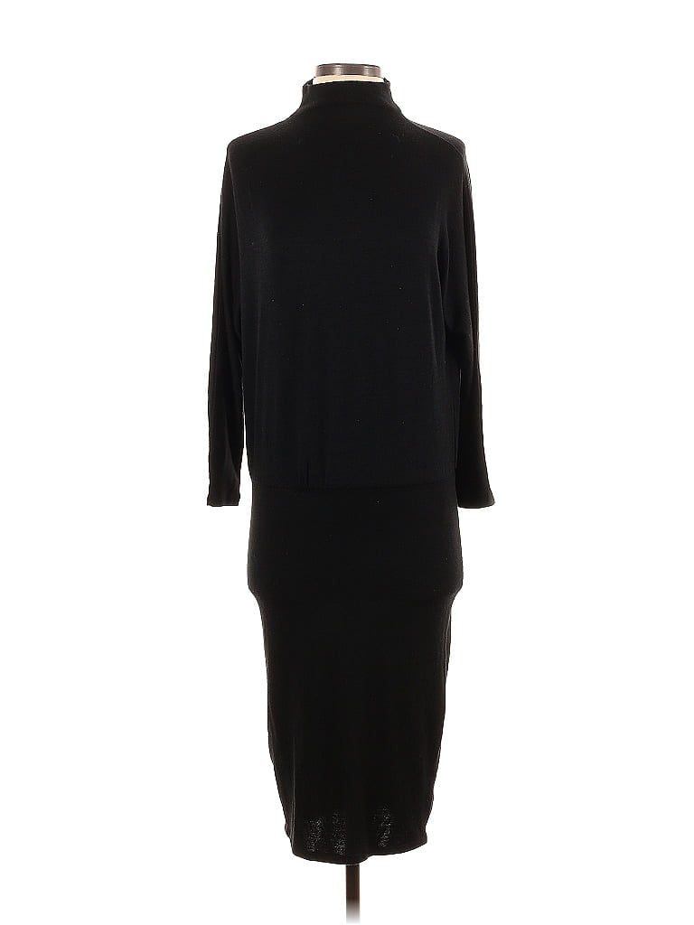 Pre-owned Wilfred Free Casual Dress In Black