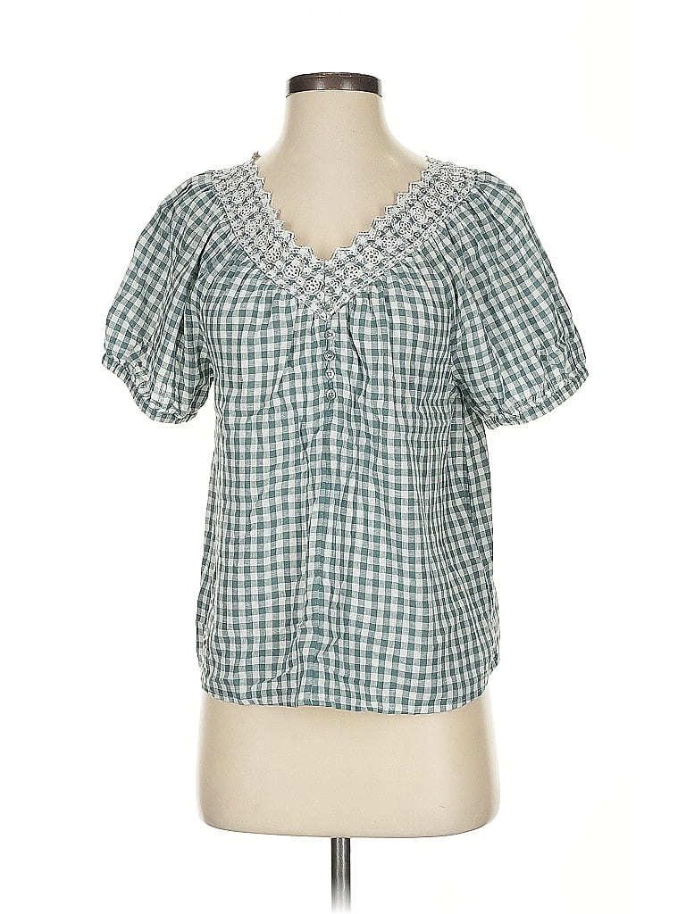 Blouse Manches Courtes Madewell Blanche - Taille 2XS, Occasion Très Bon état