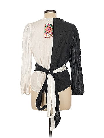 FARM Rio for Anthropologie Long Sleeve Blouse (view 2)