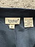 Together 100% Acetate Solid Black Formal Skirt Size 6 - photo 3
