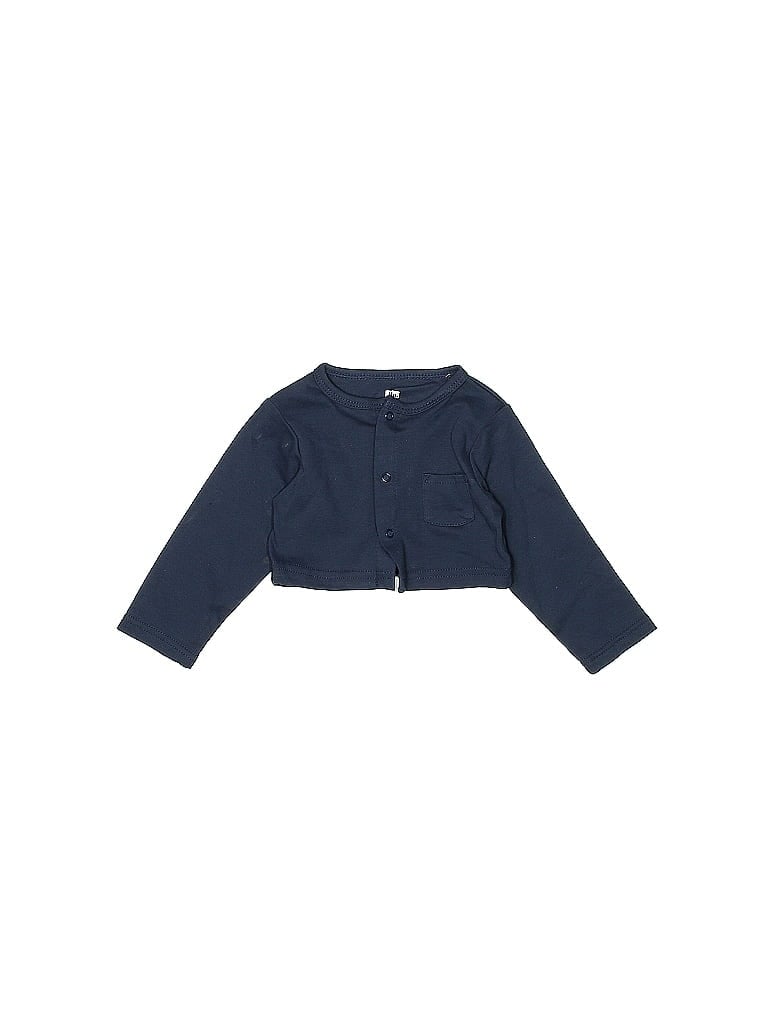 Pre-owned Hb Kids' Cardigan Sweater In Blue