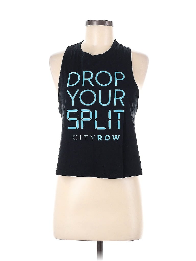 Pre-owned Assorted Brands Sleeveless T-shirt In Blue