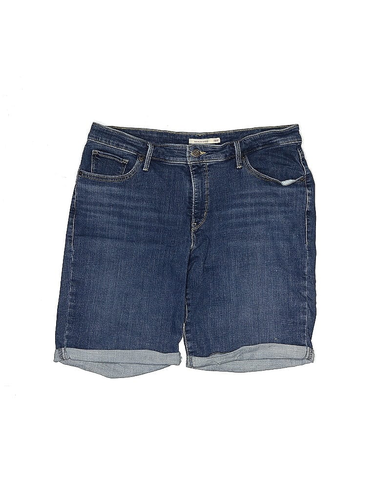 Pre-owned Levi's Denim Shorts In Blue
