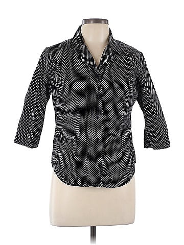 Paul Harris Design 3/4 Sleeve Button-Down Shirt (view 1)