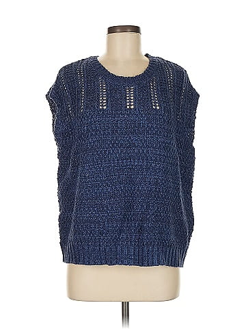 Self Contrast Sweater Vest (view 1)