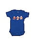 Buc-ees 100% Cotton Blue Short Sleeve Onesie Size 3-6 mo - photo 1