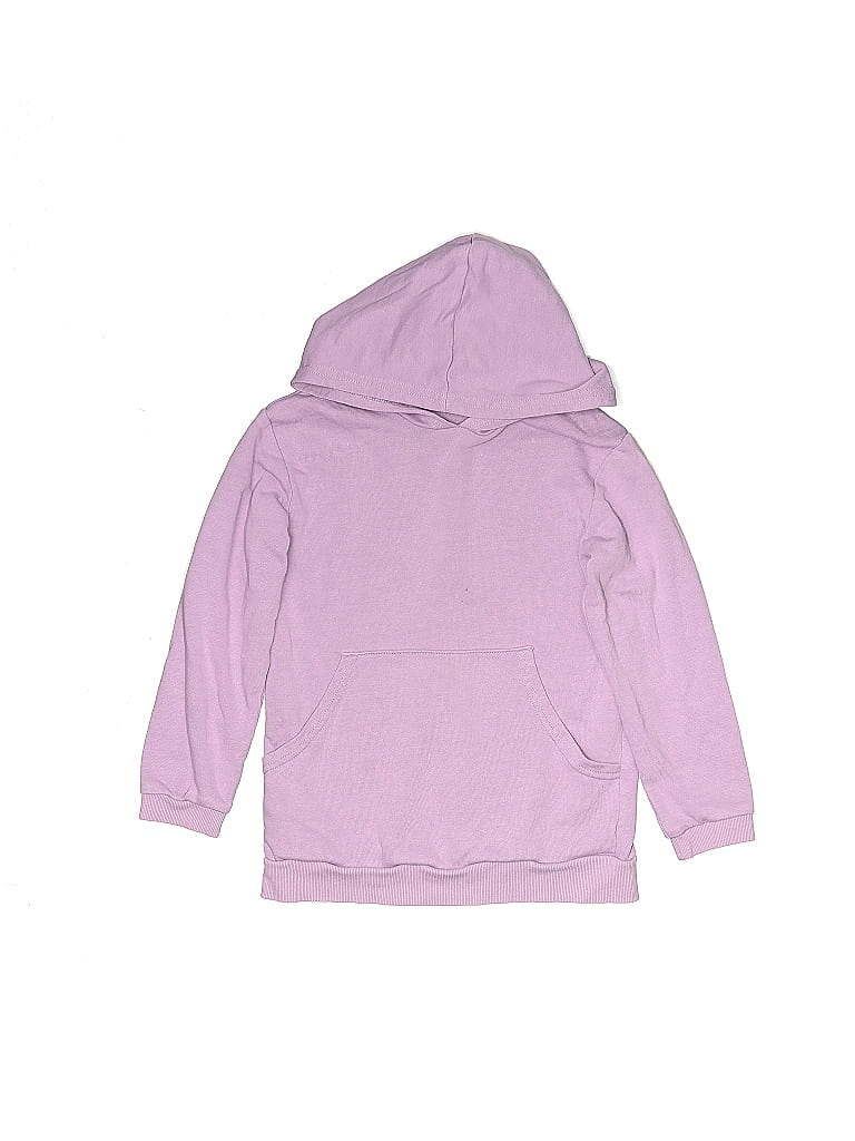 Pre-owned H&m Kids' Pullover Hoodie In Purple