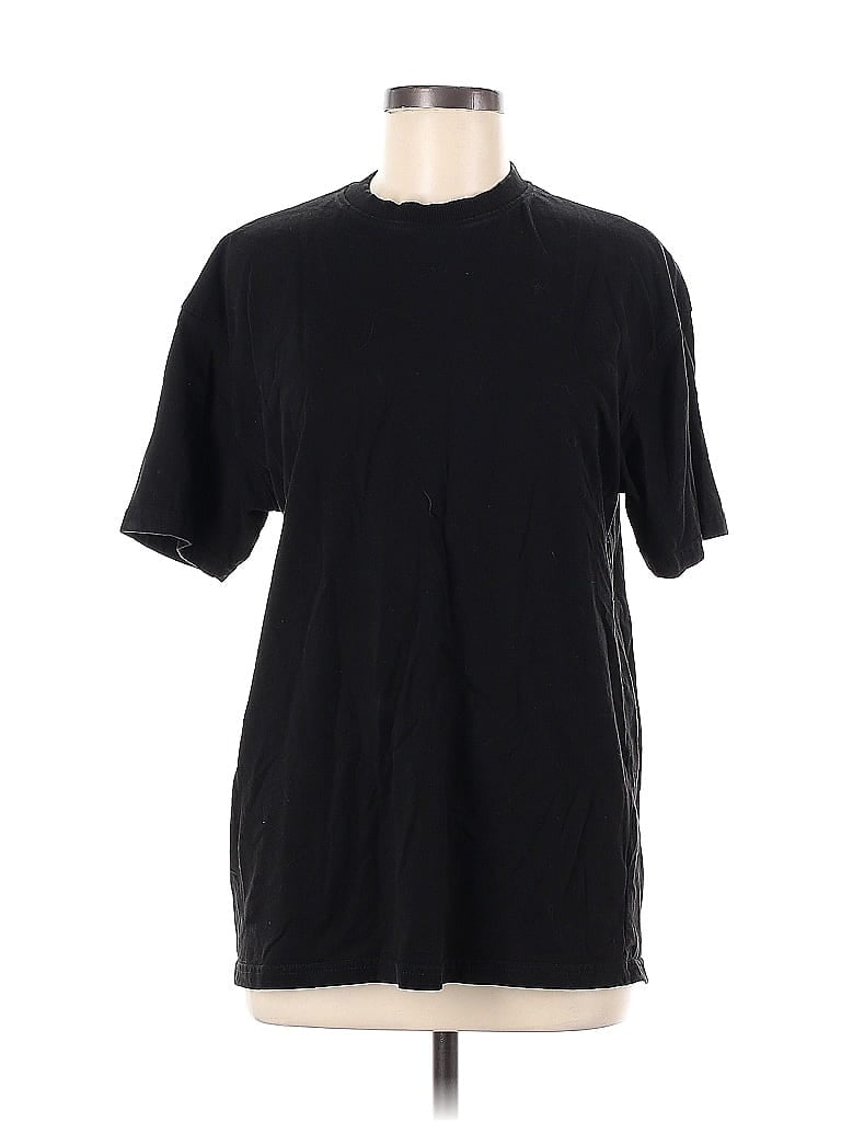 Click to view more detailed imagery on our partner's website Pre-owned Nasty Gal Inc. Short Sleeve T-shirt In Black