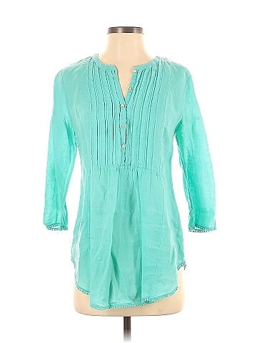 Calypso St. Barth 3/4 Sleeve Blouse (view 1)