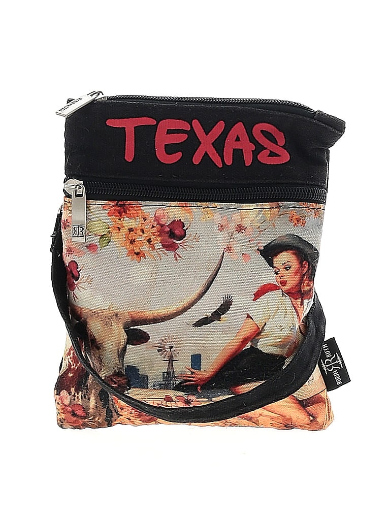 Robin Ruth Print Black Crossbody Bag One Size - 57% off | ThredUp
