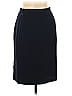 Together 100% Acetate Solid Black Formal Skirt Size 6 - photo 2