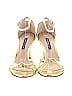 Stuart Weitzman Metallic Gold Heels Size 9 - photo 2