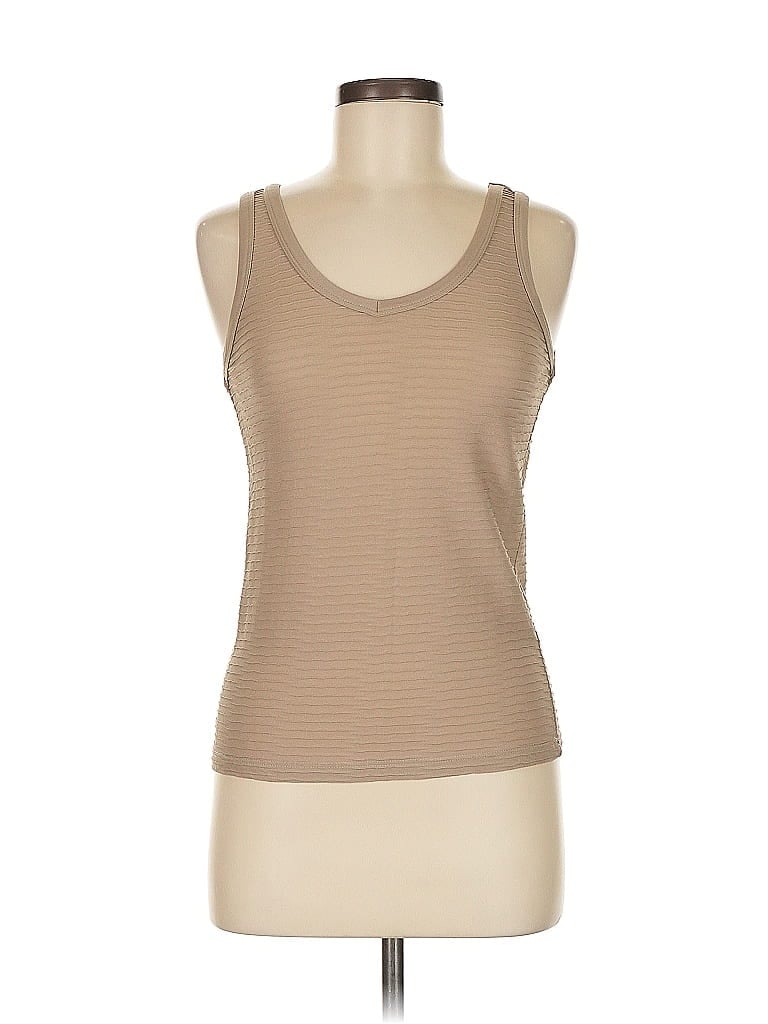 Armani Collezioni Tan Tank Top Size 8 - photo 1