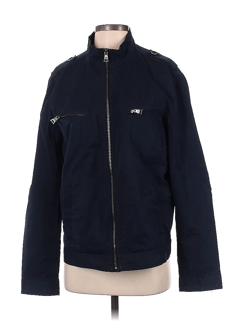 Pre-owned Banana Republic Factory Store Jacket In Black