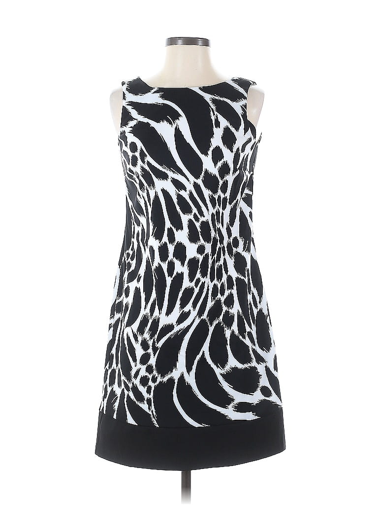 Pre-owned Ab Studio Cocktail Dress In Black