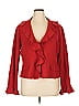Coldwater Creek 100% Wool Red Jacket Size XL (petite) - photo 1