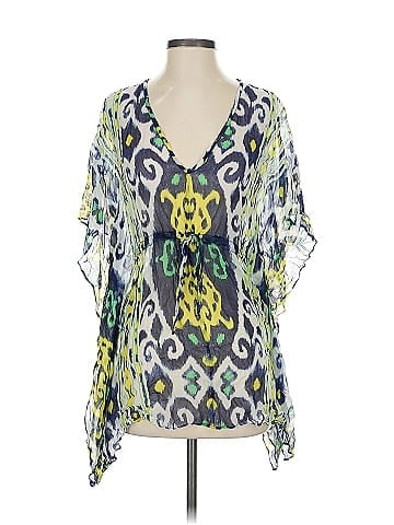 Shoshanna 3/4 Sleeve Silk Top (view 1)