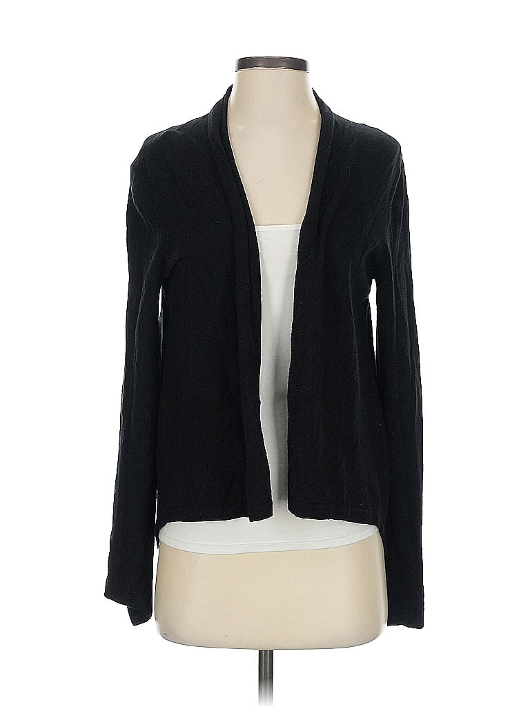 Pre-owned Bcbgmaxazria Cardigan Sweater In Black