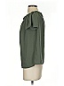 Pleione 100% Polyester Green Short Sleeve Blouse Size S - photo 5