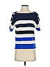 CAbi 100% Cotton Blue Short Sleeve Top Size XS - photo 1