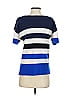 CAbi 100% Cotton Blue Short Sleeve Top Size XS - photo 2