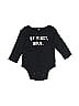 mini heroes Graphic Black Long Sleeve Onesie 0-3 MO / 3 MO - photo 1