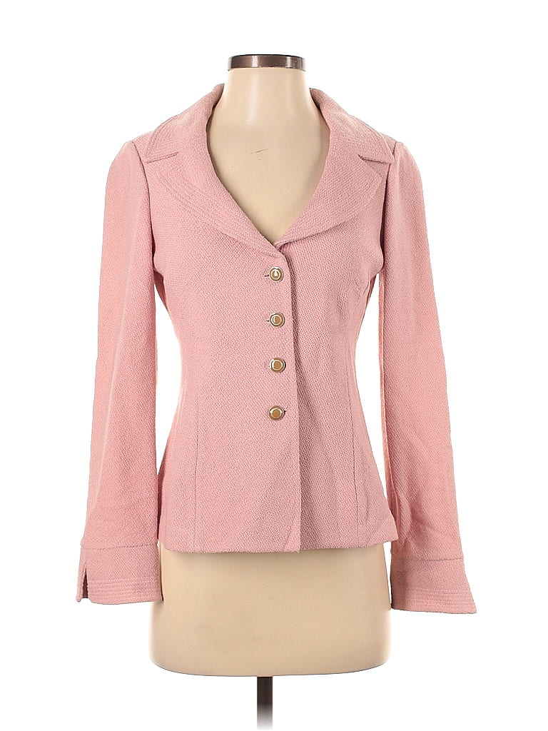 Dress Luxury Designer By St John Collection In Pink, Size:4 main image 0